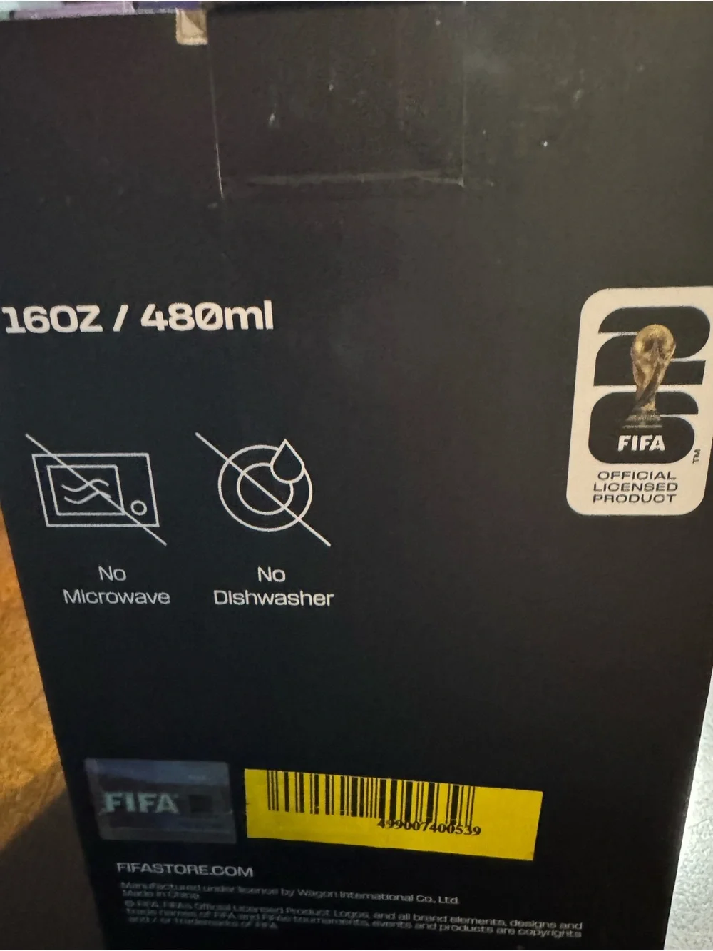 FIFA World Cup ‘26 Pint Glass - Brazil Soccer